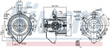 Vnitřní ventilátor NISSENS 87131