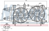 Ventilátor chladiče NISSENS 85481