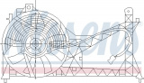 Ventilátor chladiče NISSENS 85445