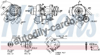 Turbodmychadlo NISSENS 93059