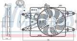 Ventilátor chladiče NISSENS 85133