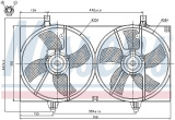 Ventilátor chladiče NISSENS 85526