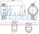 Vysoušeč klimatizace NISSENS 95115