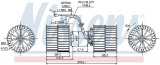 Vnitřní ventilátor NISSENS 87071