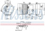 Kompresor klimatizace NISSENS 890050