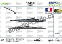 Sada stěračů VALEO Silencio (VA 574160) - 575mm + 575mm