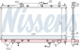 Chladič motoru NISSENS 64782A