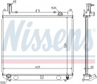 Chladič motoru NISSENS 64858A