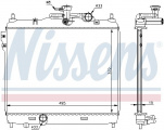 Chladič motoru NISSENS 67048