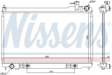 Chladič motoru NISSENS 681213