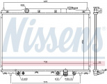 Chladič motoru NISSENS 681383