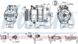 Kompresor klimatizace NISSENS 890038