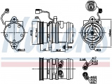 Kompresor klimatizace NISSENS 89272