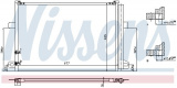 Chladič klimatizace NISSENS 940225