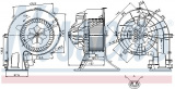 Vnitřní ventilátor NISSENS 87025