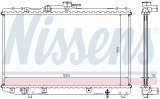Chladič motoru NISSENS 64773