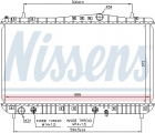 Chladič motoru NISSENS 61665