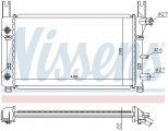 Chladič motoru NISSENS 62122A