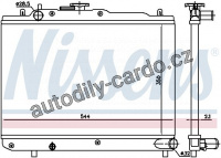 Chladič motoru NISSENS 62412