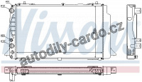 Chladič motoru NISSENS 60465A