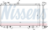 Chladič motoru NISSENS 64762