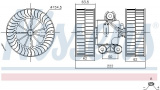 Vnitřní ventilátor NISSENS 87212