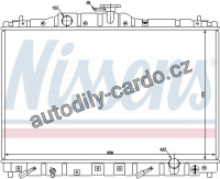 Chladič motoru NISSENS 63313