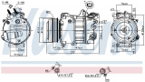 Kompresor klimatizace NISSENS 890585