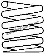 Pružina tlumiče pérování SACHS SA 997 589