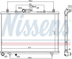 Chladič motoru NISSENS 637643