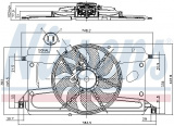 Ventilátor chladiče NISSENS 85697