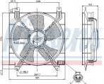 Ventilátor chladiče NISSENS 85353