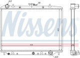 Chladič motoru NISSENS 630754