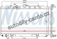 Chladič motoru NISSENS 68740
