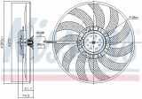 Ventilátor chladiče NISSENS 85743