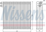Výparník NISSENS 92213