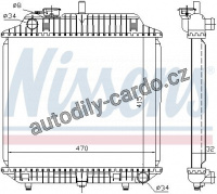 Chladič motoru NISSENS 62516