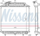 Chladič motoru NISSENS 62516