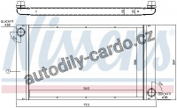 Chladič motoru NISSENS 60765