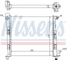 Chladič motoru NISSENS 62546