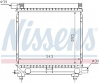 Chladič motoru NISSENS 62551