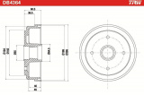 Brzdový buben TRW DB4364 -