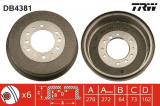 Brzdový buben TRW DB4381 -