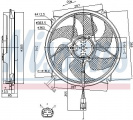 Ventilátor chladiče NISSENS 85790