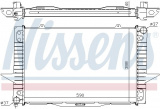 Chladič motoru NISSENS 65536A