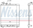 Chladič motoru NISSENS 675006