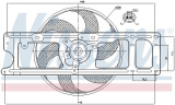 Ventilátor chladiče NISSENS 85253