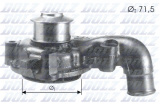 Vodní pumpa DOLZ F165 - FORD