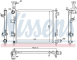 Chladič motoru NISSENS 66747