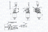 Motor stěračů MAGNETI MARELLI TGE530MM (064053012010)